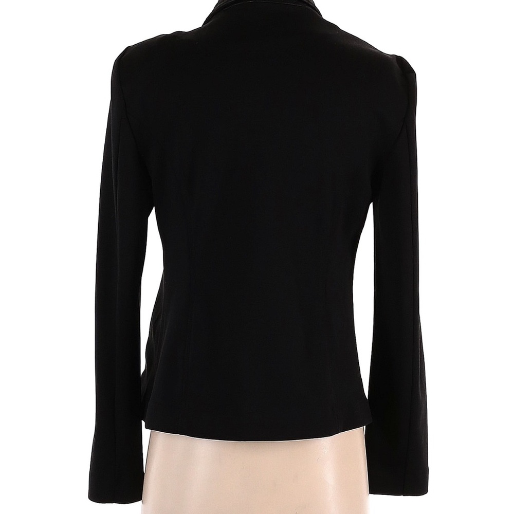 Anne Klein moto Black Quilted Jacket size XS - Picture 3 of 9